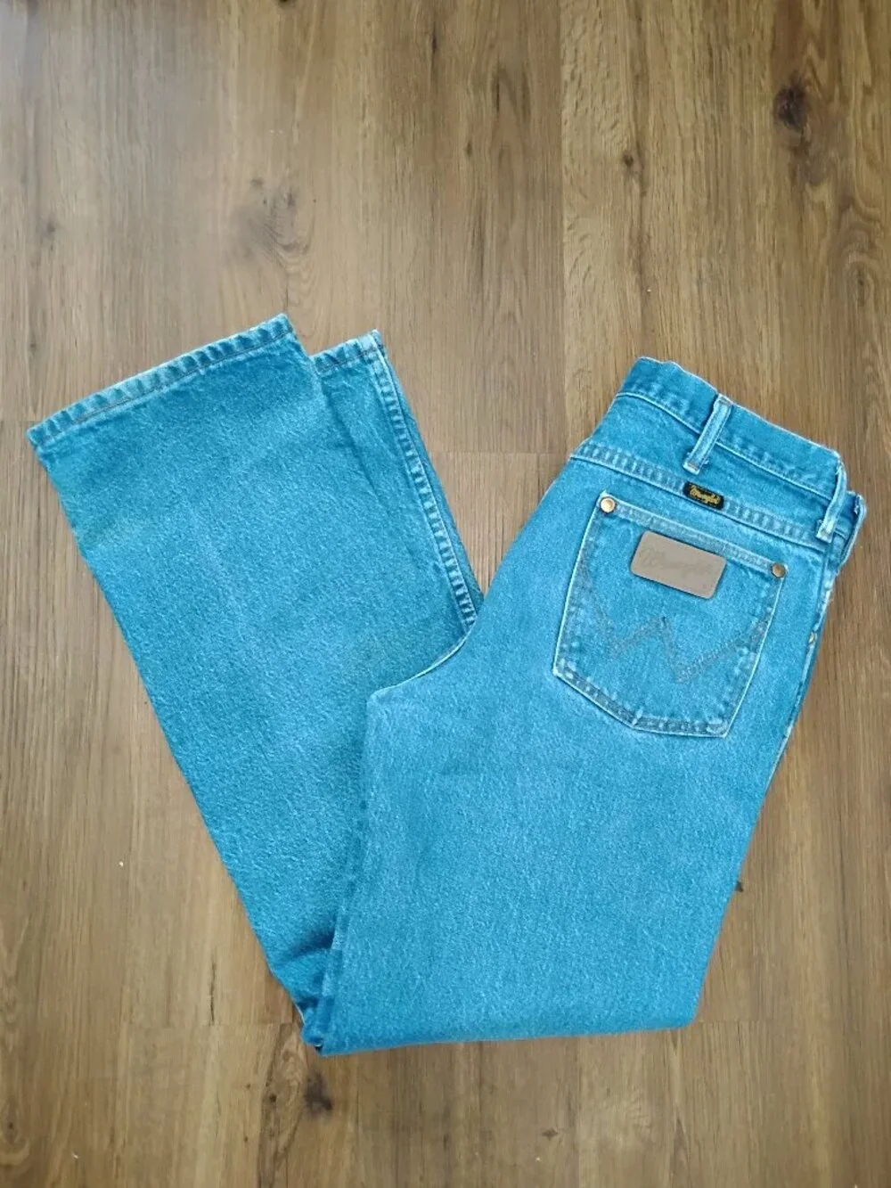 Vintage 80s Wrangler Blue Jeans Denim 33x30